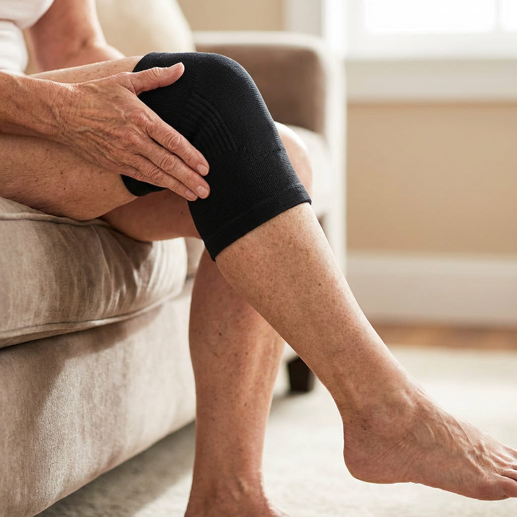 MAUVA™ Bamboo Compression Knee Sleeves